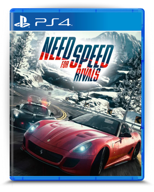 Need for Speed Rivals PS4 mídia digital - capa