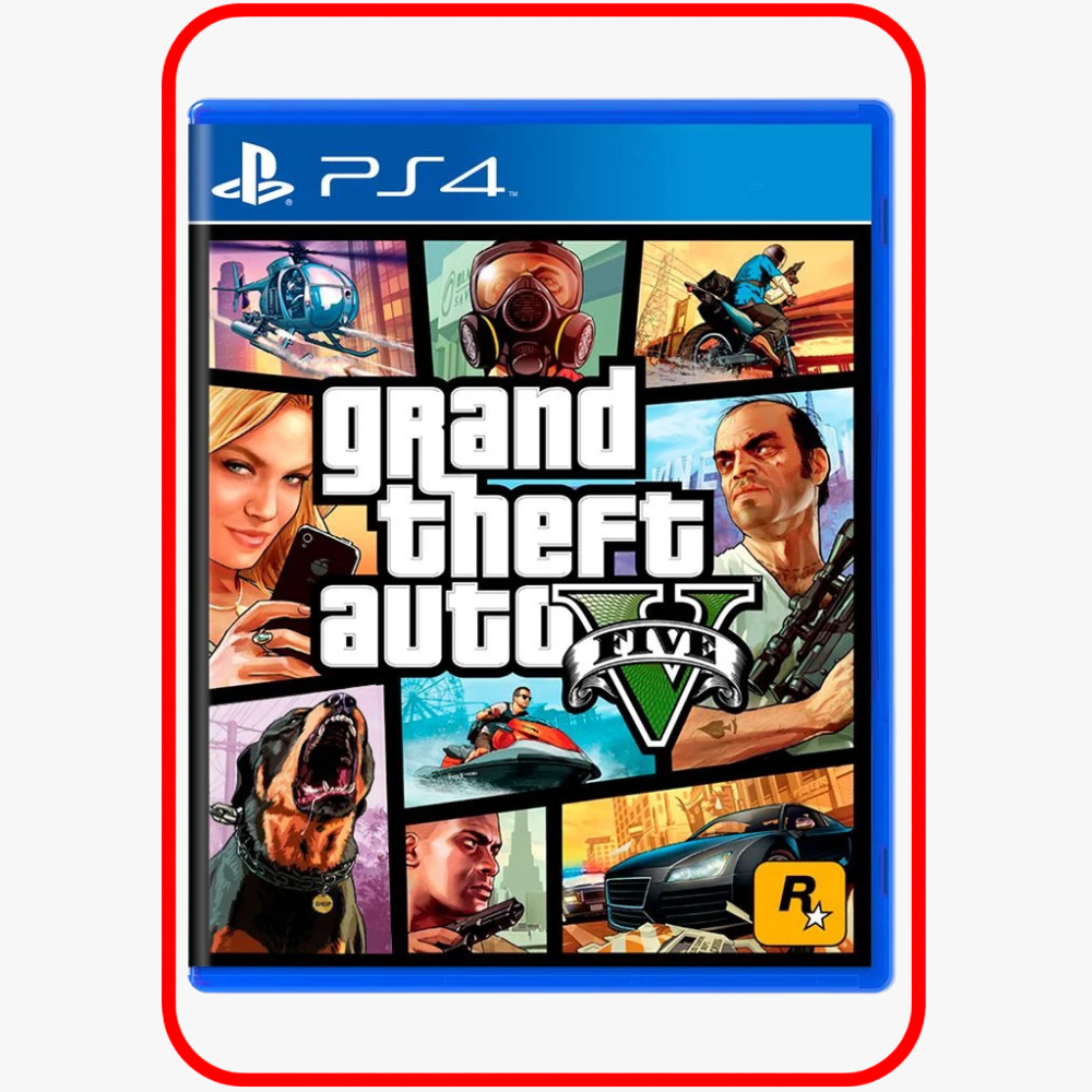 GTA V - MÍDIA DIGITAL PARA PS4