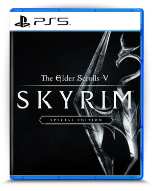 Skyrim Especial Edition PS5 mídia digital - capa