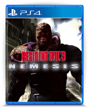 Resident Evil 3 Nemesis PS4 mídia digital - capa