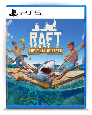 Raft PS5 mídia digital - capa