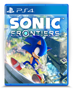 Sonic Frontiers PS4 mídia digital - capa