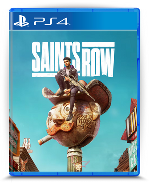 Saints Row PS4 mídia digital - capa