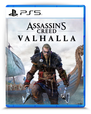 Assassin's Creed Valhalla PS5 mídia digital - capa