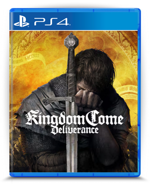 Kingdom Come Deliverance PS4 mídia digital - capa