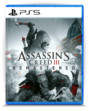 Assassin's Creed III: Remastered PS5 mídia digital - capa
