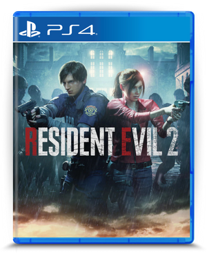 Resident Evil 2 PS4 mídia digital - capa