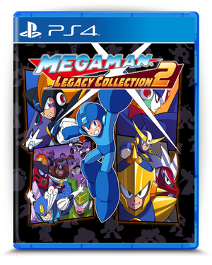 Megaman Legacy Collection 2 PS4 mídia digital - capa