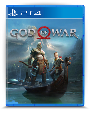 God of War 4 PS4 mídia digital - capa