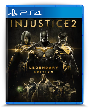 Injustice 2 - Legendary Edition PS4 mídia digital - capa
