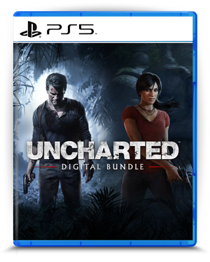 Uncharted 4 + Lost Legacy PS5 mídia digital - capa