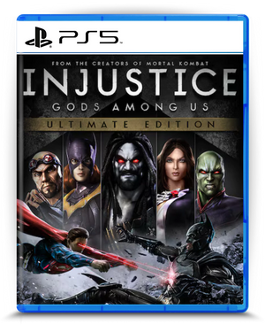 Injustice PS5 mídia digital - capa