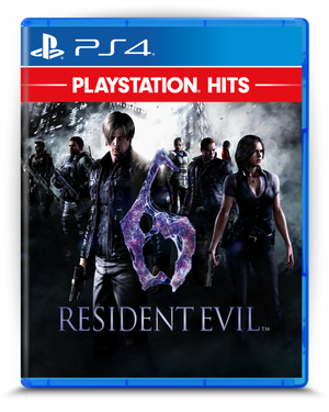 Resident Evil 6 PS4 mídia digital - capa