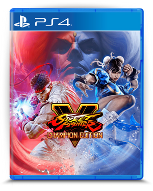 Street Fighter V: Champion Edition PS4 mídia digital - capa