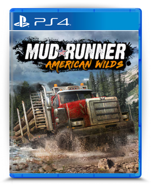 Mudrunner American Wilds PS4 mídia digital - capa