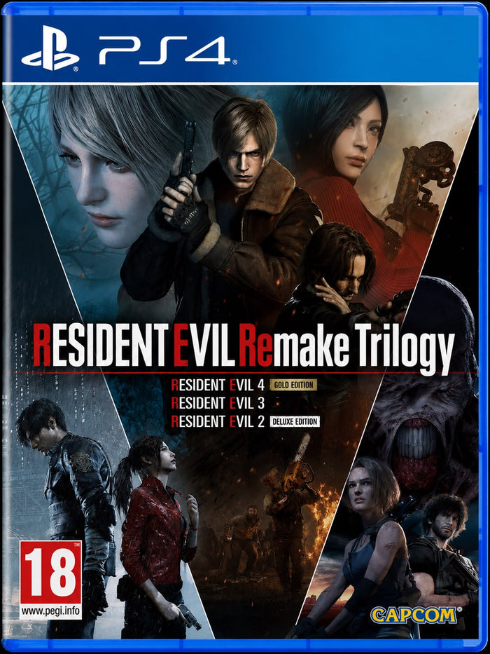 Resident Evil Remake Trilogy - PS4 MÍDIA DIGITAL