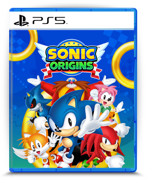 Sonic Origins PS5 mídia digital - capa