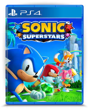Sonic Superstars PS4 mídia digital - capa