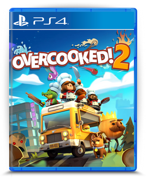 Overcooked! 2 PS4 mídia digital - capa