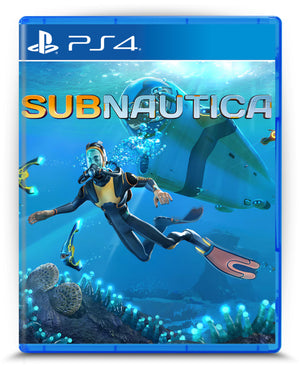 Subnautica PS4 mídia digital - capa
