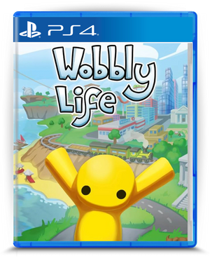 Wobbly Life PS4 mídia digital - capa