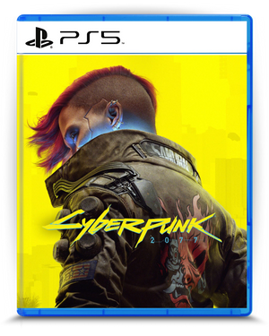 Cyberpunk PS5 mídia digital - capa
