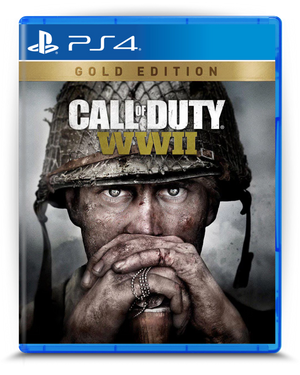 Call of Duty: WWII Edição Ouro PS4 mídia digital - capa