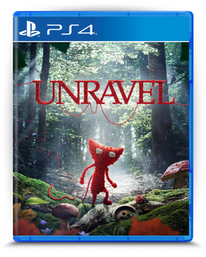 Unravel PS4 mídia digital - capa