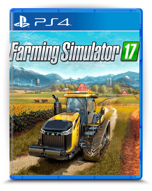 Faming Simulator 17 PS4 mídia digital - capa