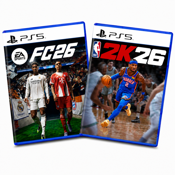 EA SPORTS FC™ 26 + NBA 2K26 - PS5 MÍDIA DIGITAL