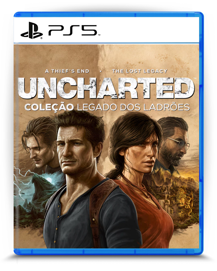 UNCHARTED: COLEÇÃO LEGADO DE LADRÕES - PS5 MÍDIA DIGITAL