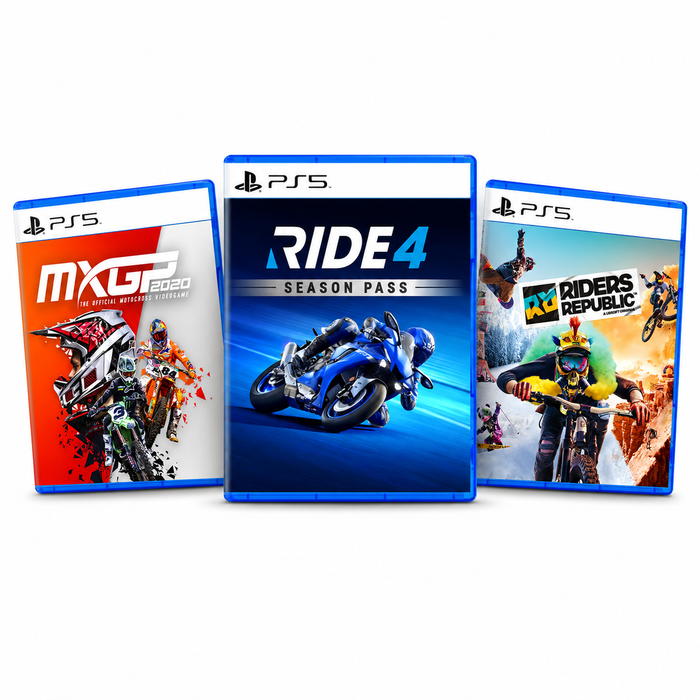 Ride 4 + Riders Republic + MXGP 2020 - PS5 MÍDIA DIGITAL