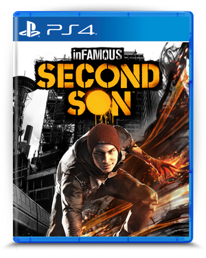 InFAMOUS second son PS4 mídia digital - capa
