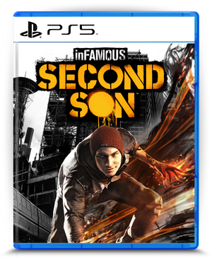 InFAMOUS second son PS5 mídia digital - capa