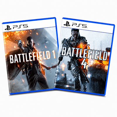 Battlefield 1 + Battlefield 4 - PS5 MÍDIA DIGITAL