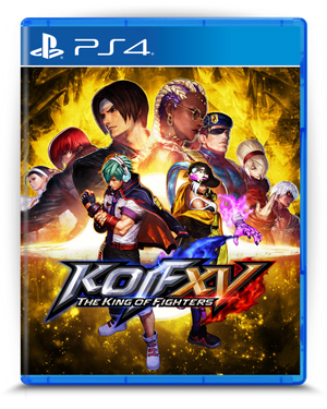 The King of Fighters XV PS4 mídia digital - capa