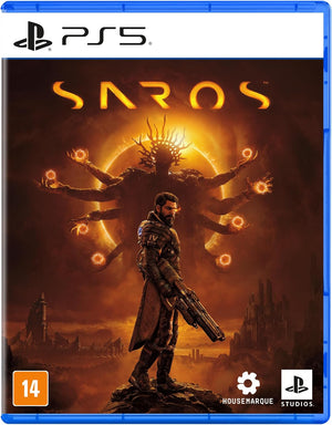Saros PS5 mídia digital - capa