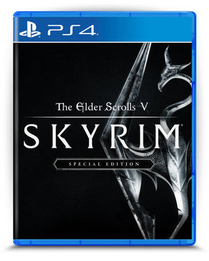 Skyrim Especial Edition PS4 mídia digital - capa