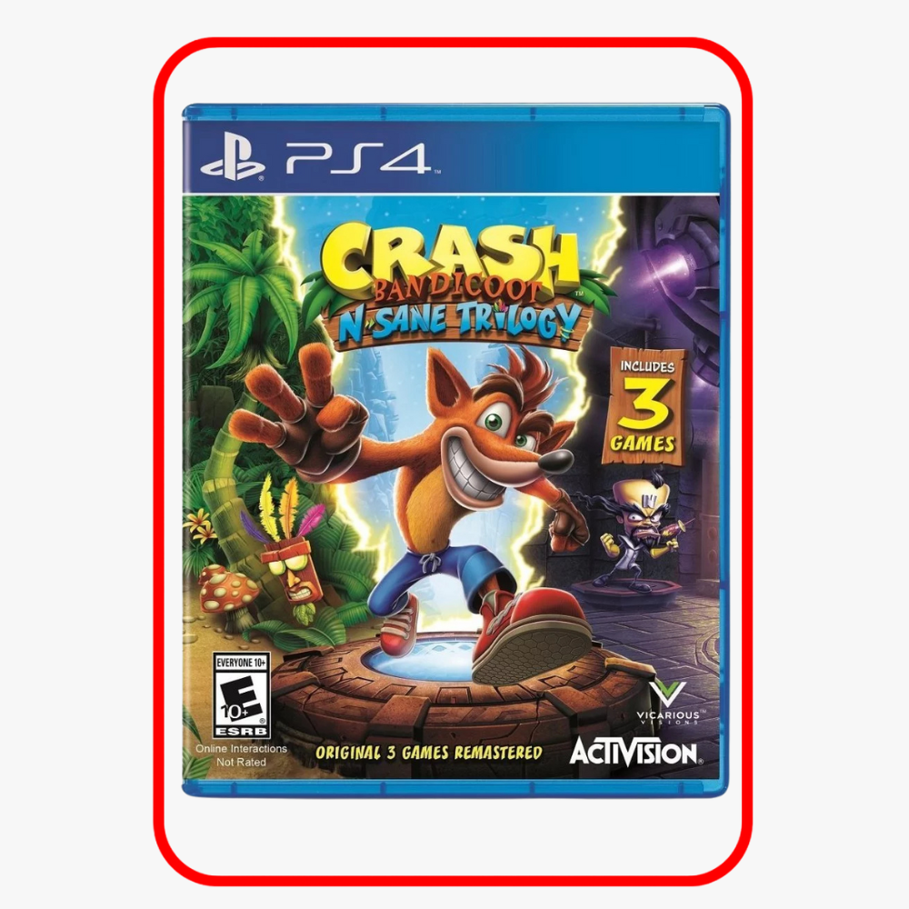 Crash bandicoot n sane trilogy - MIDIA DIGITAL PARA PS4