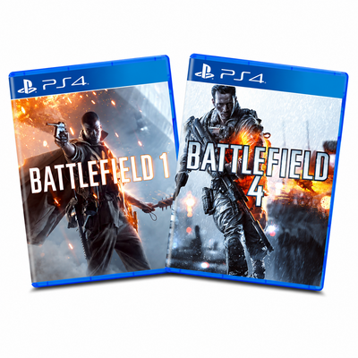 Battlefield 1 + Battlefield 4 - PS4 MÍDIA DIGITAL