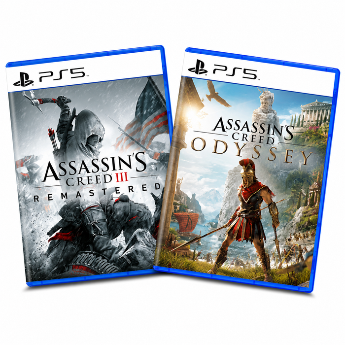 Assassin's Creed® Odyssey + Assassin's Creed III: Remastered - PS5 MÍDIA DIGITAL