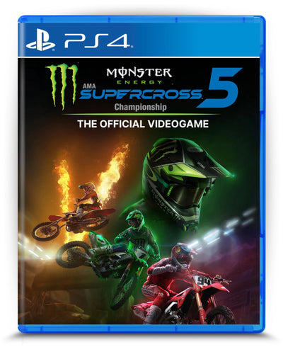 Monster Energy Supercross 5 - PS4 MÍDIA DIGITAL