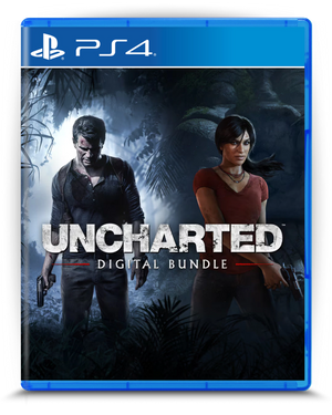 Uncharted 4 + Lost Legacy PS4 mídia digital - capa