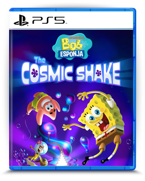 Bob Esponja the Cosmic Shake PS5 mídia digital - capa