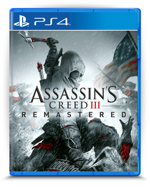 Assassin's Creed III: Remastered PS4 mídia digital - capa