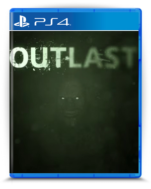 Outlast PS4 mídia digital - capa