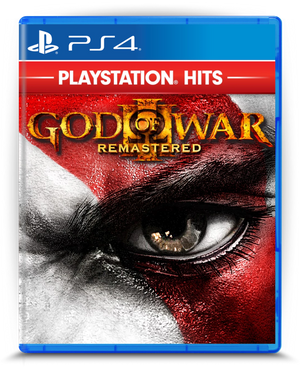 God of War III Remastered PS4 mídia digital - capa