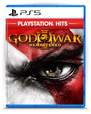 God of War III Remastered PS5 mídia digital - capa