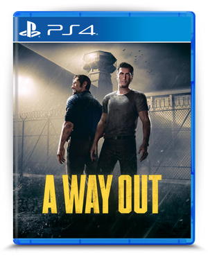 A Way Out PS4 mídia digital - capa