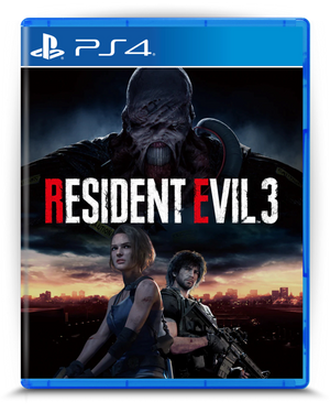 Resident Evil 3 PS4 mídia digital - capa